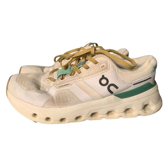 On Cloud Cloudrunner 2 white Running Sneakers Gym Shoes men’s 7 women 8.5 main image 9